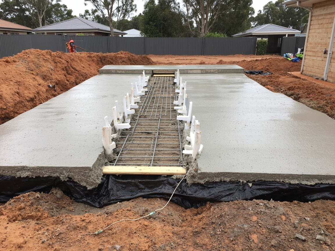 Pour Witness Inspection (Double Brick) on site