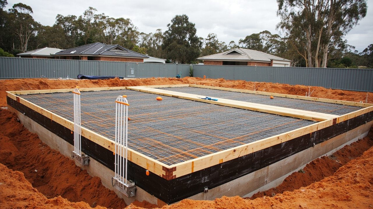 Illustration of a concrete pre-pour inspection