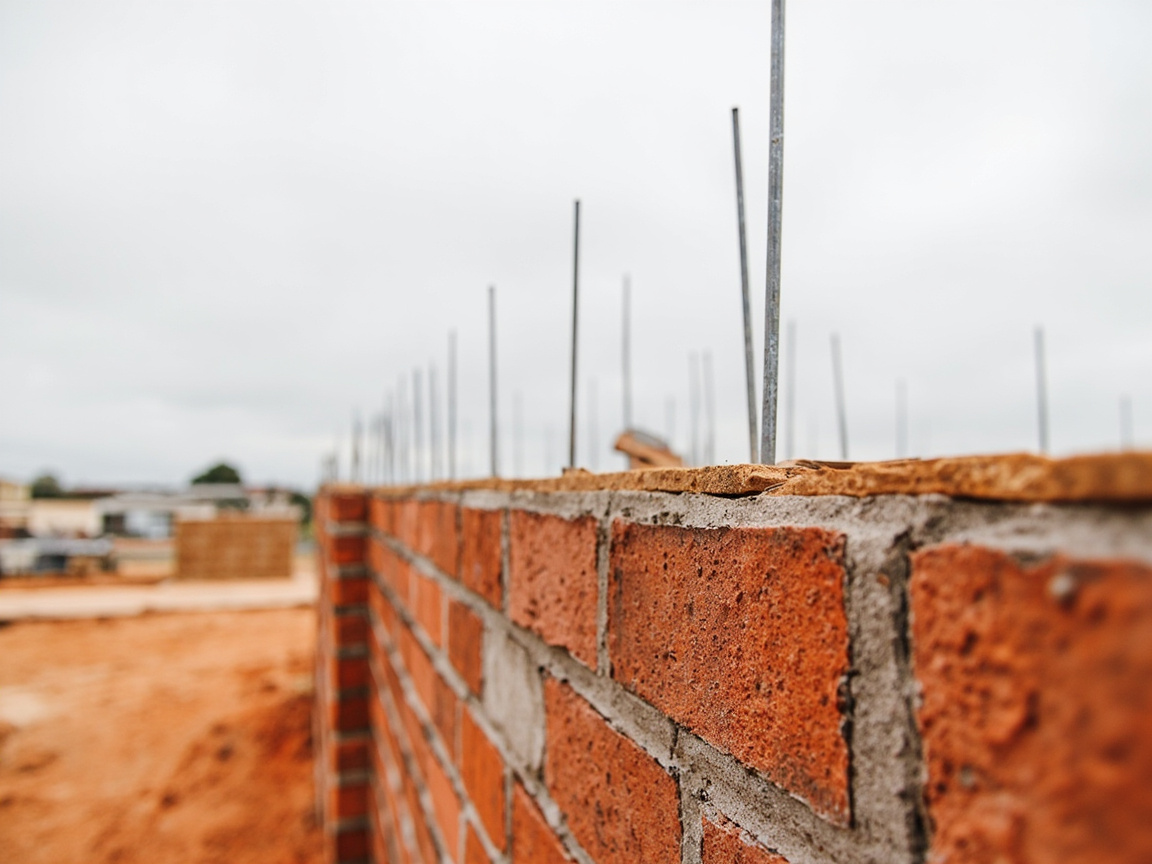 Frame at plate height — illustration 2 of this construction stage
