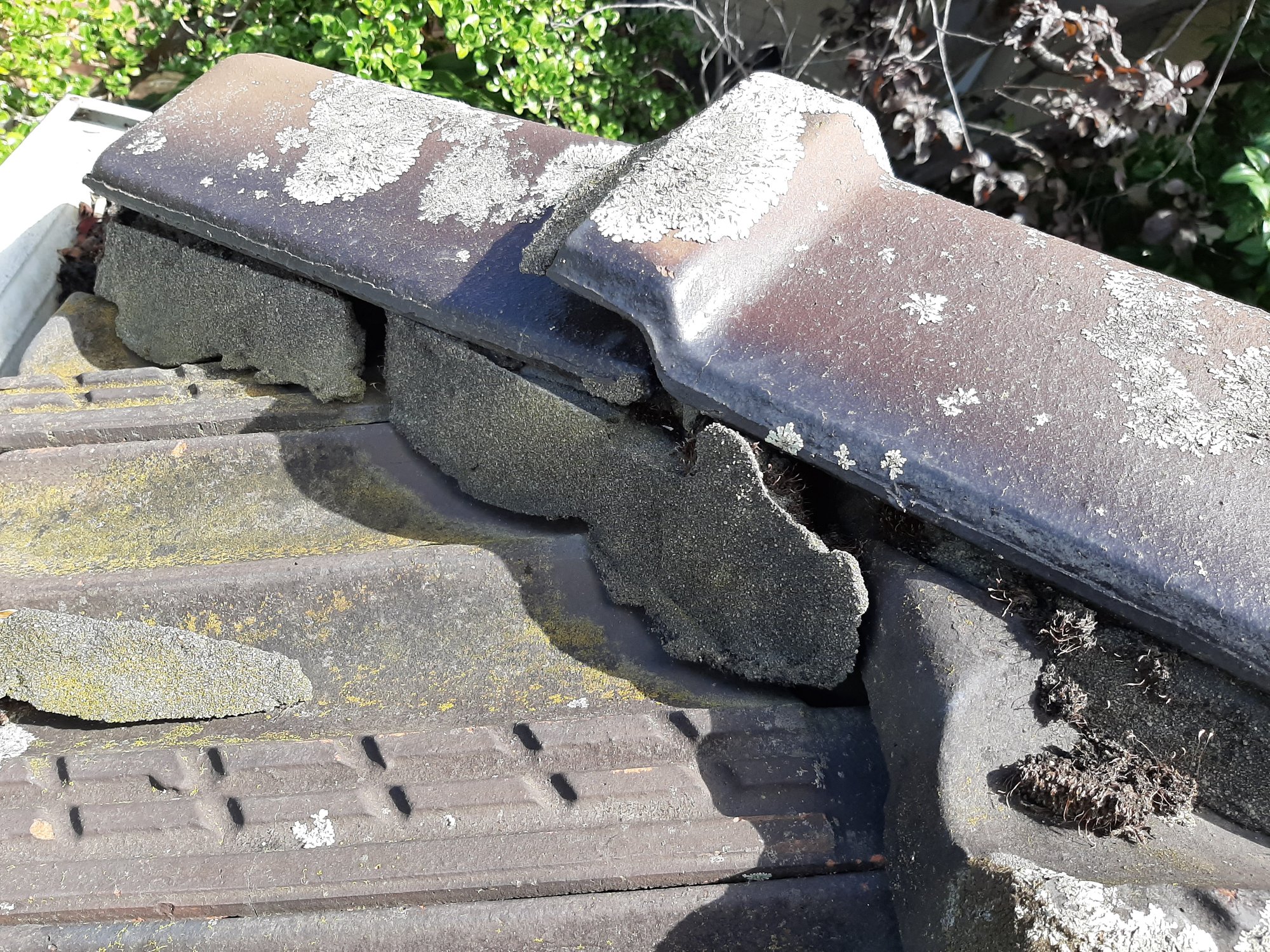 Roofing defect example