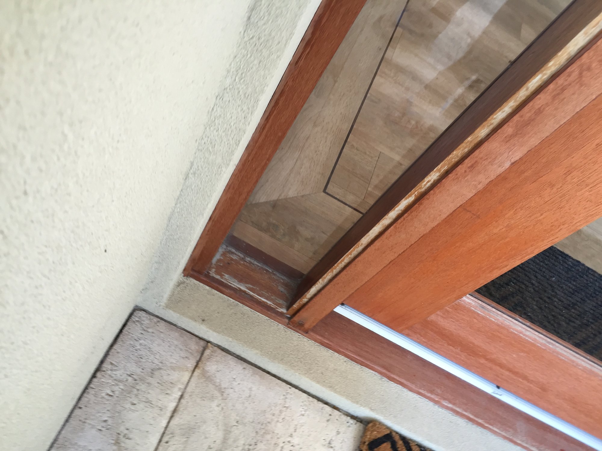 Common defect example from a high rise apartment inspection
