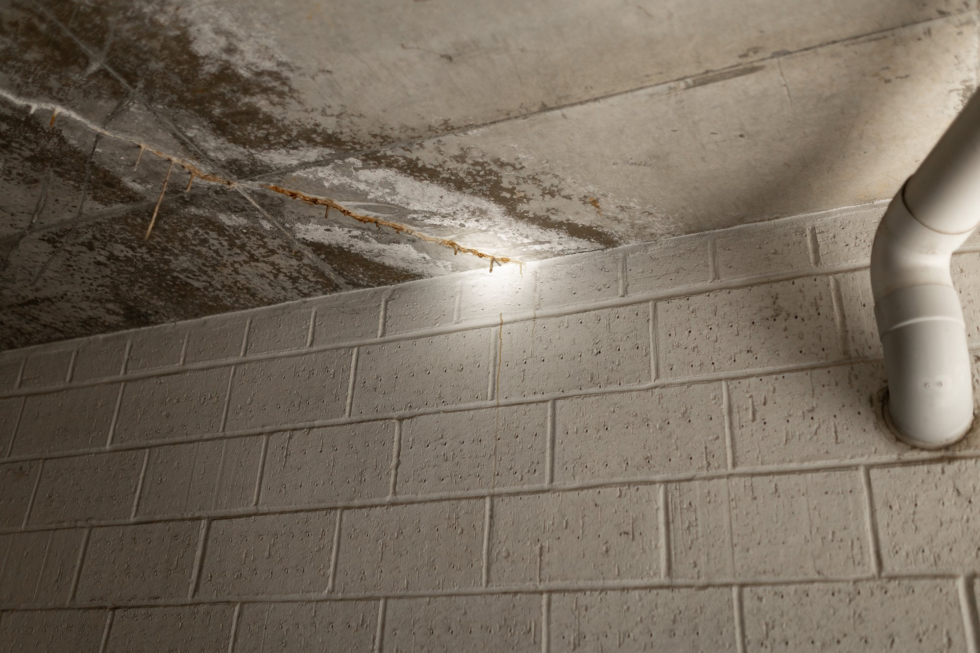 Common defect example from a lock up inspection (brick veneer / timber frame)