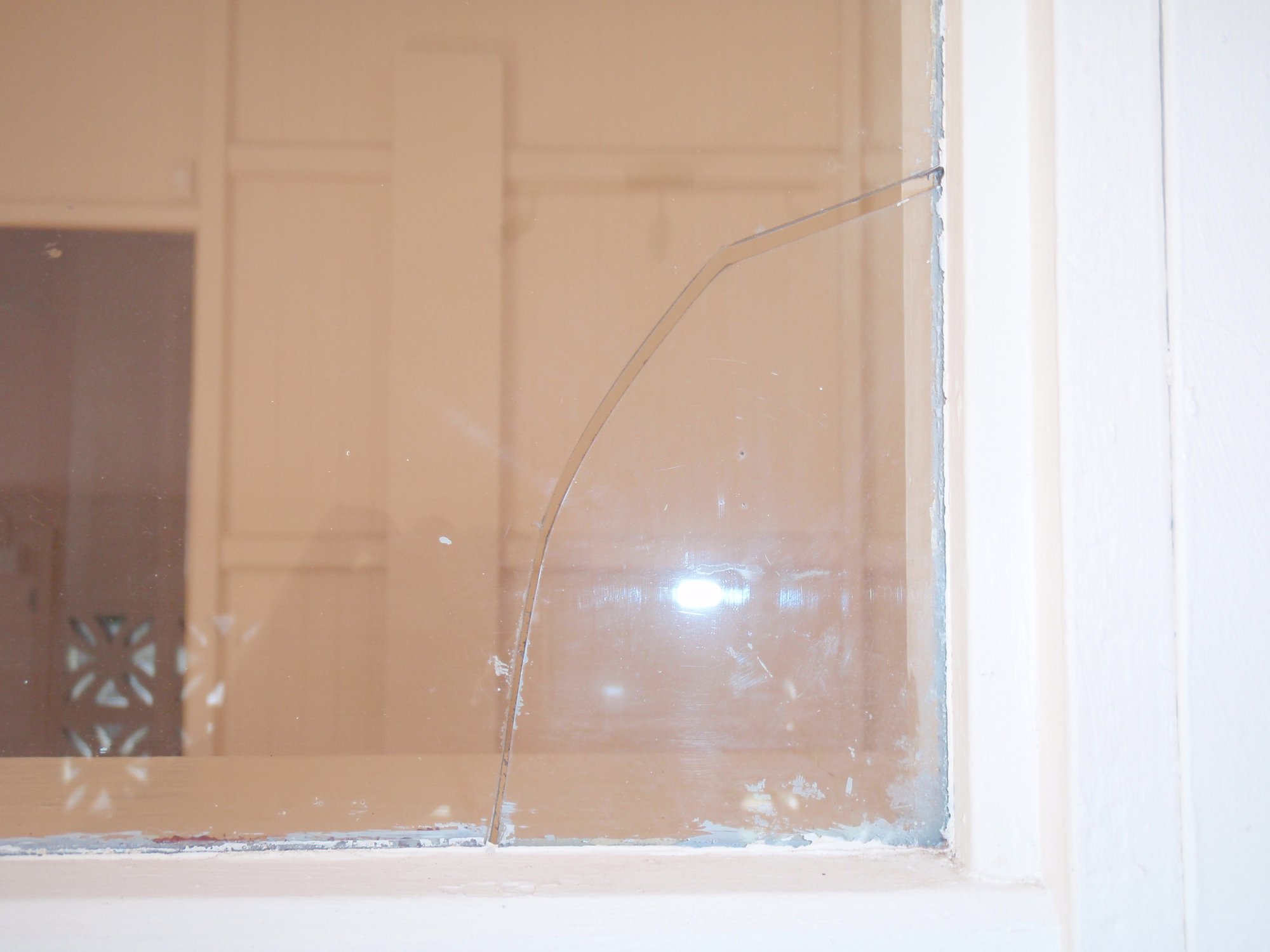 Common defect example from a practical completion inspection (brick veneer / timber frame)