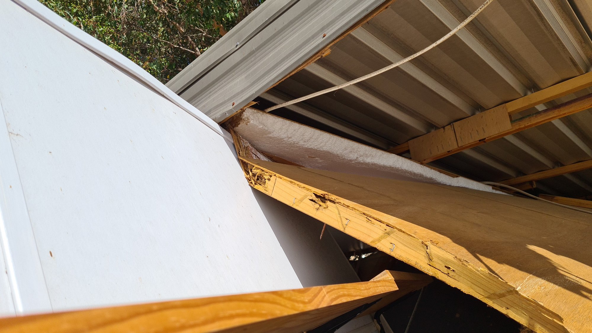 Roof Frame Inspection (Double Brick) on site