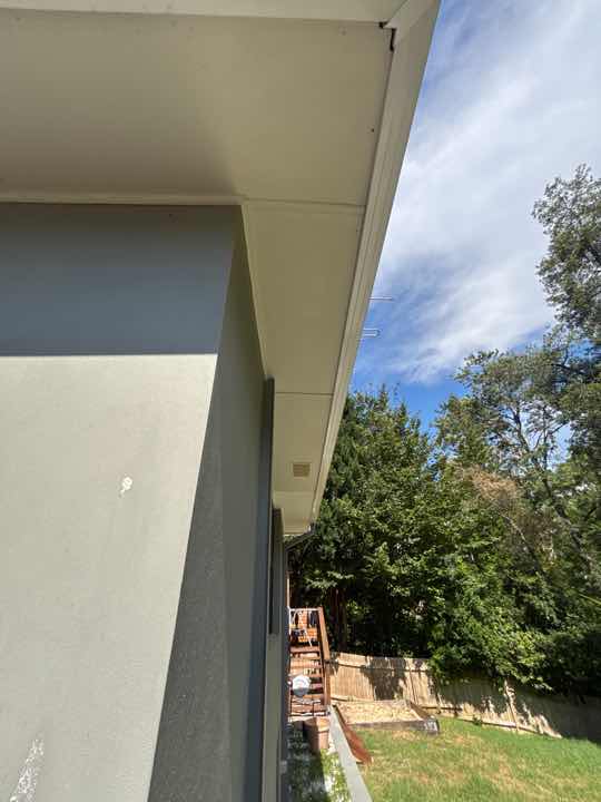 Timber Fungal Decay (Rot) in Fascia and Barge Boards — real structural defect photographed in a SURE Building Inspections report