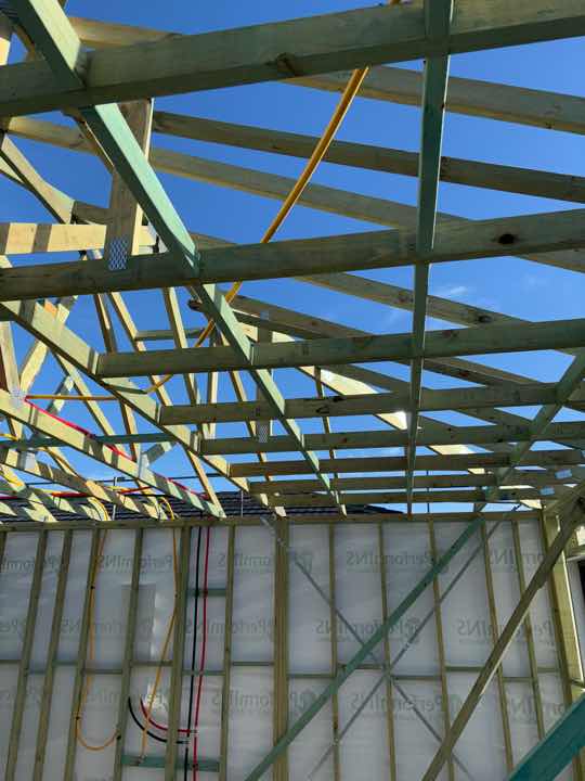 Load Bearing Steels Incomplete — real structural defect photographed in a SURE Building Inspections report