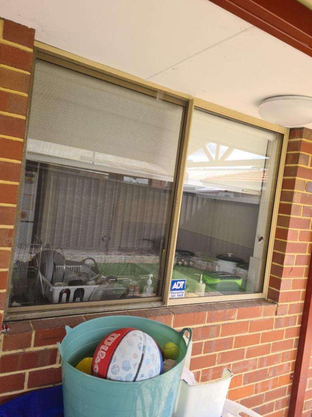Aged and Deteriorated Eave Paint — real finishes defect photographed in a SURE Building Inspections report
