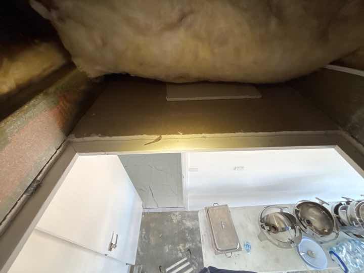 Missing Roof Bracing and Tiedowns — real structural defect photographed in a SURE Building Inspections report