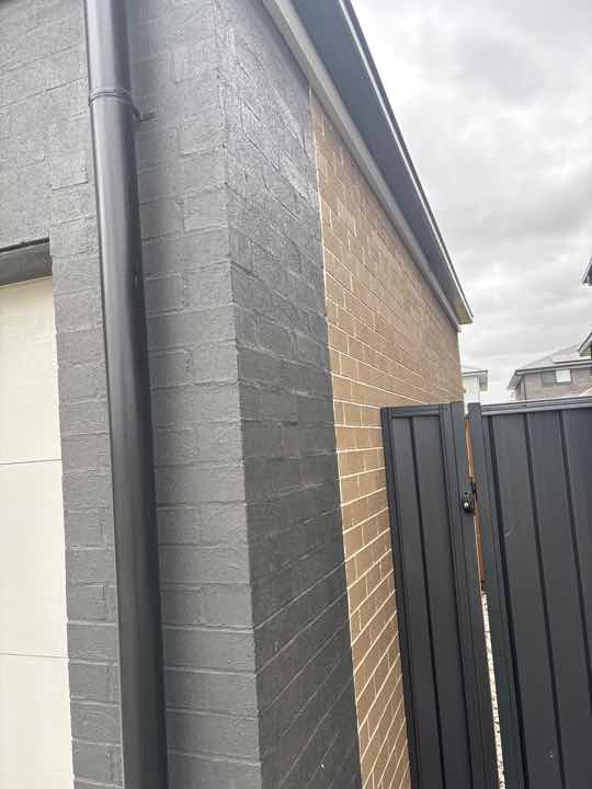 Exterior Cladding Join Cracks — real finishes defect photographed in a SURE Building Inspections report