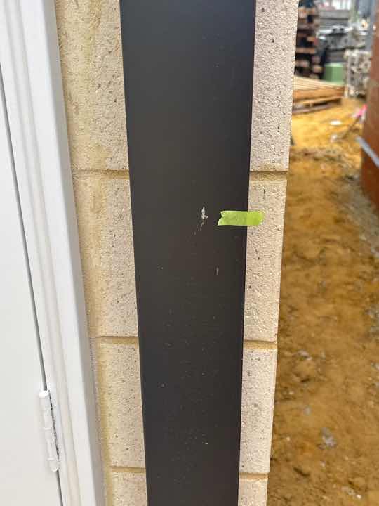 Finishes Require Cleaning — real finishes defect photographed in a SURE Building Inspections report
