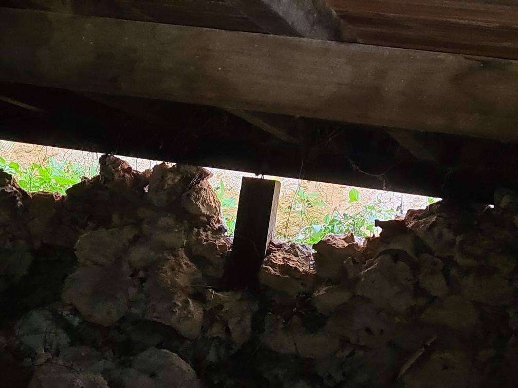 Limited Sub-Floor Ventilation — real moisture defect photographed in a SURE Building Inspections report