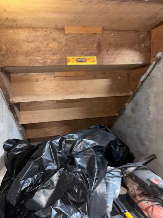 Inadequate Sub-Floor Packing — real structural defect photographed in a SURE Building Inspections report