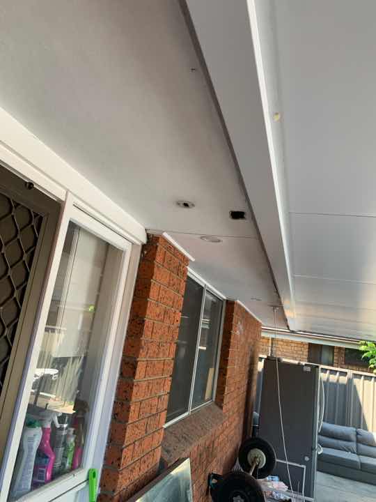 Eave Deterioration and Ageing — real finishes defect photographed in a SURE Building Inspections report