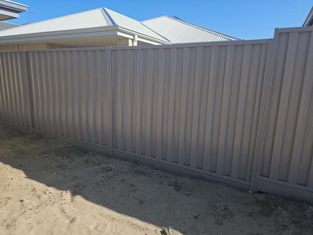 Fences and Gates Incomplete — real compliance defect photographed in a SURE Building Inspections report