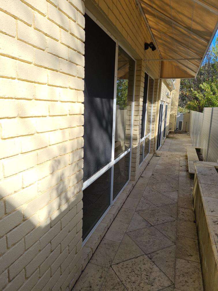 Moss and Moisture Damage on Exterior Walls (Historical) — real moisture defect photographed in a SURE Building Inspections report